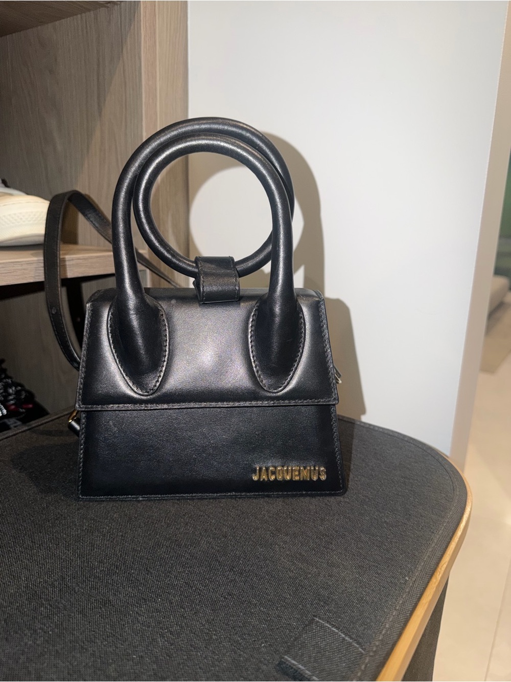 Jacquemus Black Mini Top-Handle Le Sac Chiquito